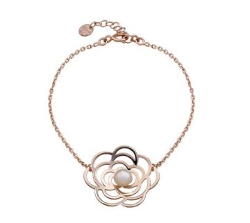 Armband Perle rosévergoldet